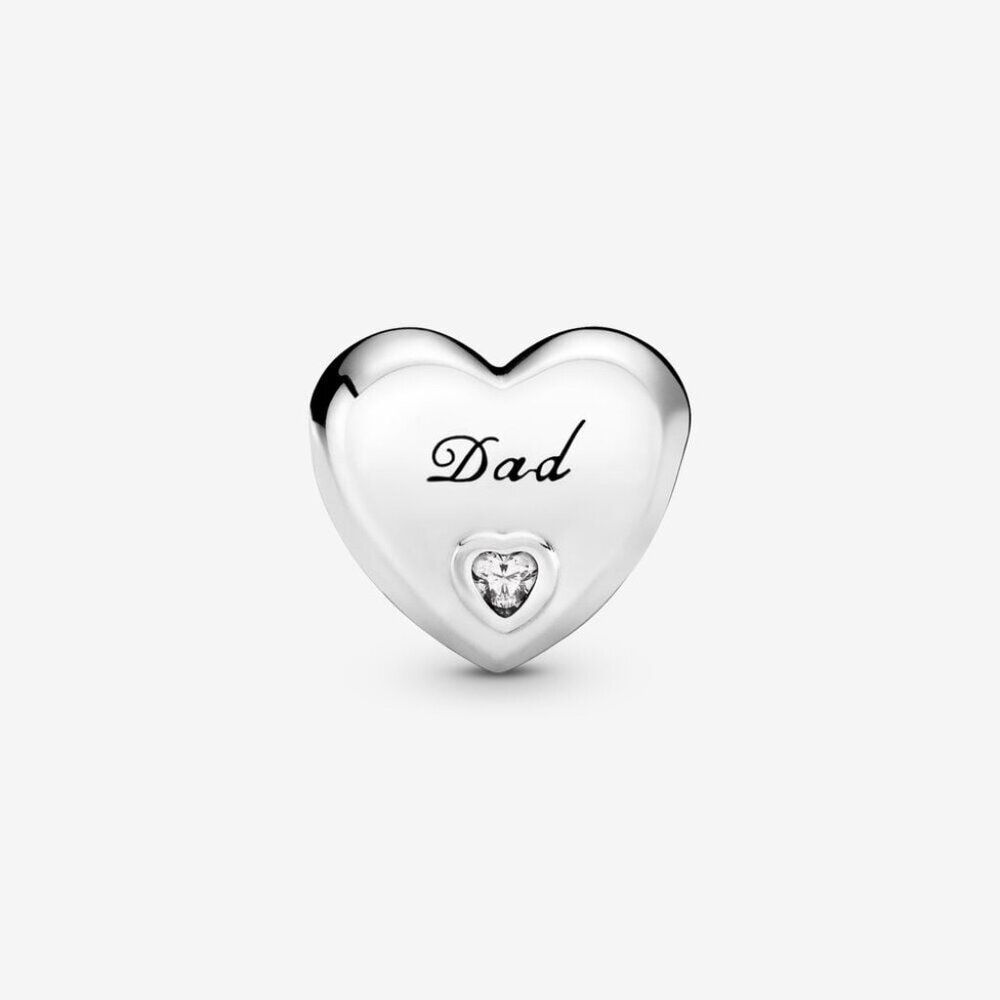 Pandora: Dad Heart Charm